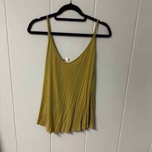 Large Mahina Hawaii Yellow Tank Top
